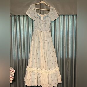 70s Gunne Sax Style Prairie Dress